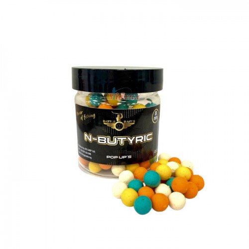Топчета Pop Up 8 мм N-Butyric BB0455 - Battle Baits Топчета Pop Up 8 мм N-Butyric BB0455 - Battle Baits